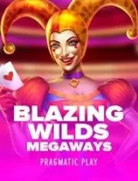 blazing wilds megaways game logo